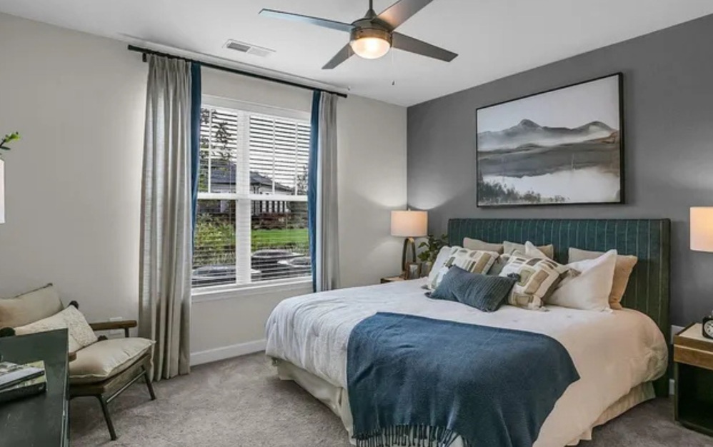 B1 - 2 bedroom floorplan layout with 2 bathrooms and 1138 square feet (Floor 1, 2D)