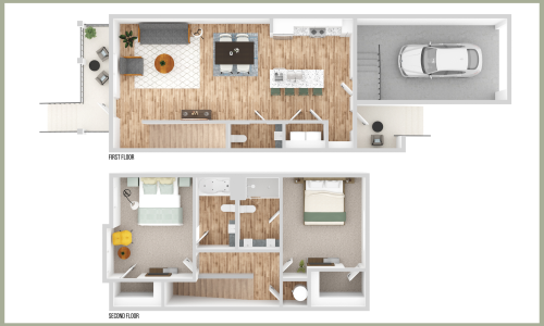 The essence of exceptional living floorplan image