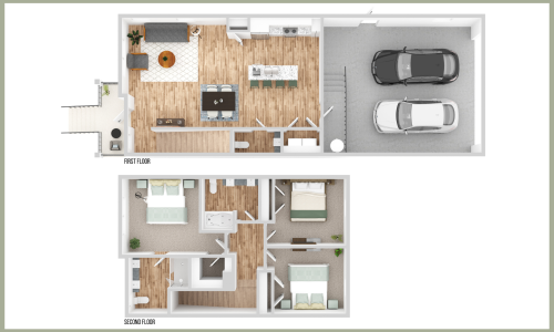 The essence of exceptional living floorplan image
